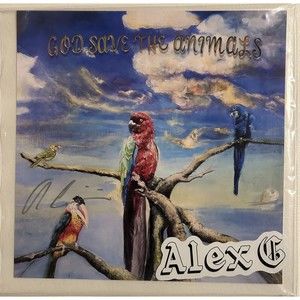Alex G God Save The Animals LP Standard Black Vinyl and Signed Art Print